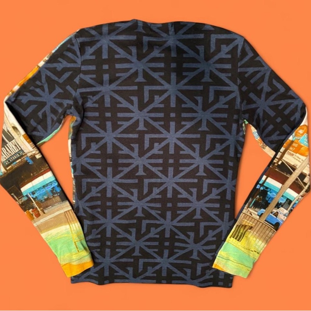 90's 00's vintage nyc broadway taxi cab body con top - Picture 2 of 6